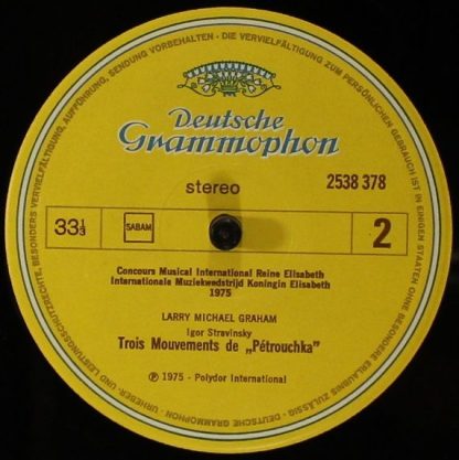 Deutsche Grammophon 2538 378 - Concours Musical International Re - Image 4