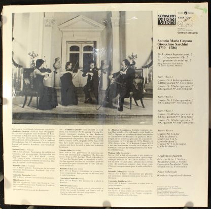 Schwann Musica Mundi VMS 720 - String Quartets - Image 2