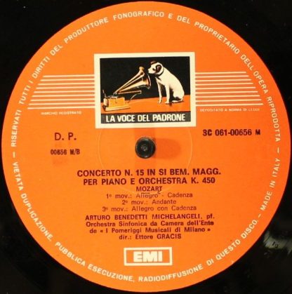 La Voce Del Padrone 3 C 061-00656 M - Bach - Brahms - Mozart - Image 4