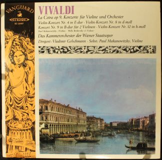 Vanguard KS 20007 - La Cetra Op.9, Konzerte Für Violine Und Orch