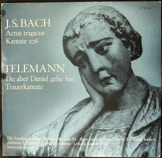Harmonia Mundi HMS 30 847 - Actus Tragicus BWV 106 / Trauerkanta