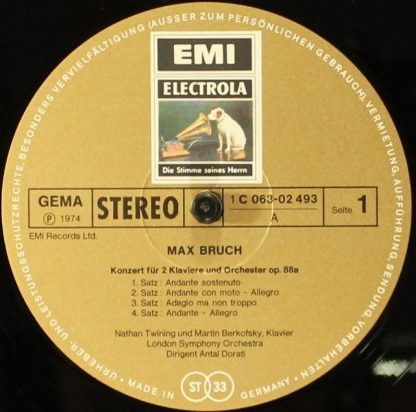 EMI Electrola 1C 063-02 493 - Konzerte Fur 2 Klaviere Und Orches - Image 3