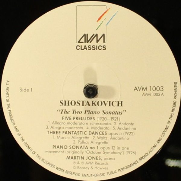 AVM Classics AVM1003 - The Two Piano Sonatas and other works - Image 4
