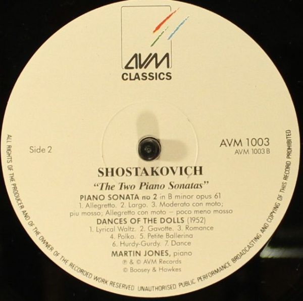 AVM Classics AVM1003 - The Two Piano Sonatas and other works - Image 3