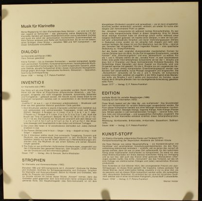 Colosseum Colos SM 552 - Musik Für Klarinette - Image 3
