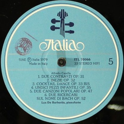 Italia ITL 70066 - L'Opera Per Pianoforte - Image 6