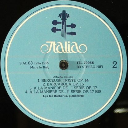 Italia ITL 70066 - L'Opera Per Pianoforte - Image 12