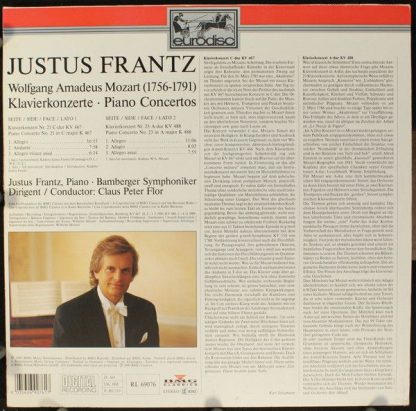 Eurodisc RL 69076 - Klavierkonzerte - Piano Concertos Nos. 21 & - Image 2