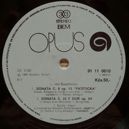 Opus 9111 0610 - Beethoven - Friedrich Gulda 4 - Image 3