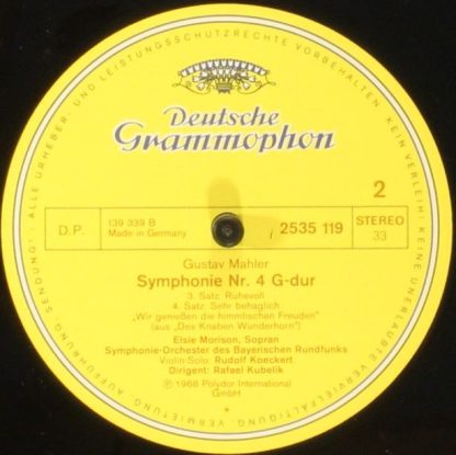 Deutsche Grammophon 2535 119 - Symphonie Nr. 4 - Image 4