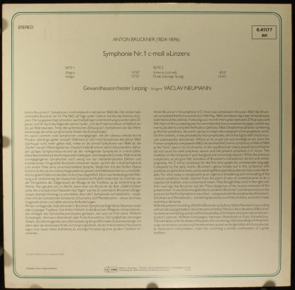 Telefunken 6.41177 - Sinfonie Nr. 1 C-moll "Linzer" - Image 2
