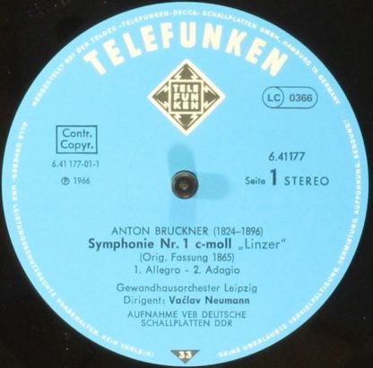 Telefunken 6.41177 - Sinfonie Nr. 1 C-moll "Linzer" - Image 4