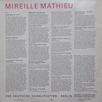 Amiga 8 55 206 - Mireille Mathieu - Image 2
