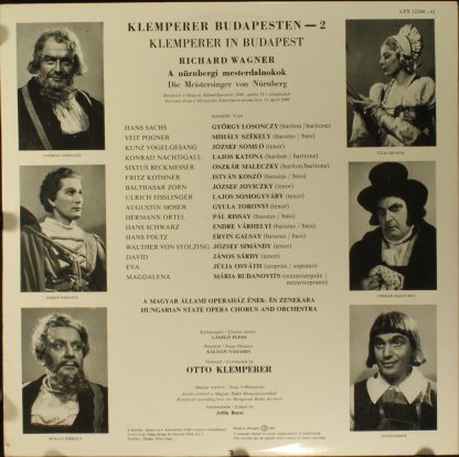 Hungaroton 12340-41 - Die Meistersinger Von Nürnberg Excerpts - Image 2