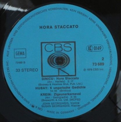 CBS CBS 73689 - Hora Staccato - Image 4