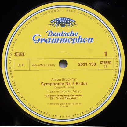 Deutsche Grammophon 2707 113 - Symphonie Nr. 5 - Image 3