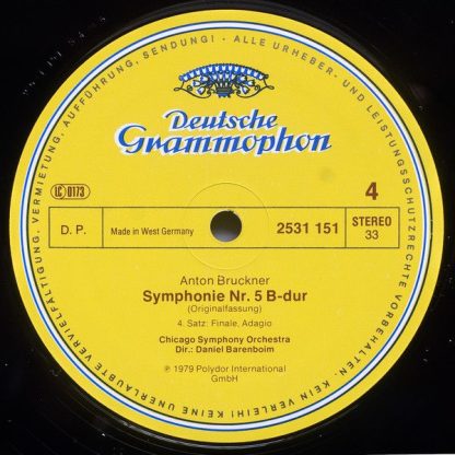 Deutsche Grammophon 2707 113 - Symphonie Nr. 5 - Image 6