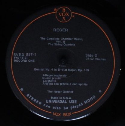 VOX (6) SVBX 587 - The Complete Chamber Music Vol. II (The Strin - Image 4