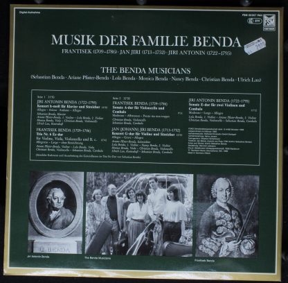 FSM-Pantheon-Serie FSM 68 907 PAN - Musik der Familie Benda - Image 4