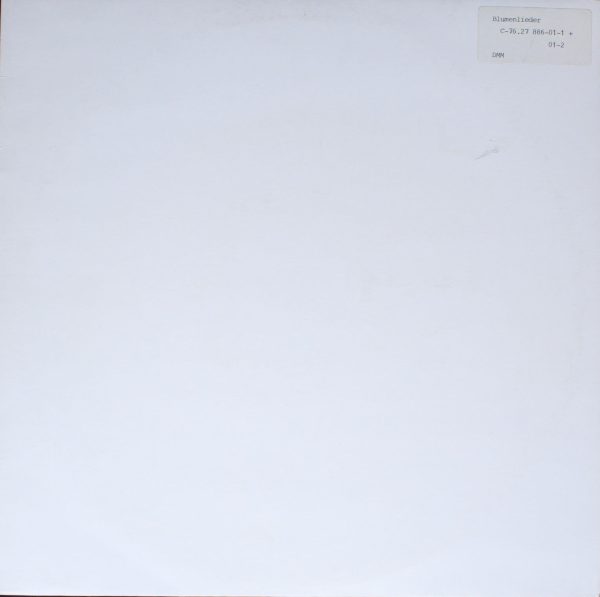 Not On Label C-76.27 886-01-1/2 - Blumenlieder