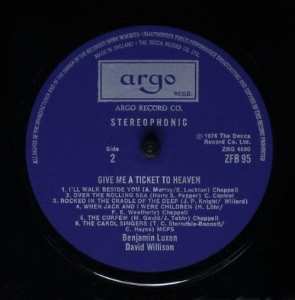 Argo ZFB 95-6 - Give Me A Ticket To Heaven - Image 5