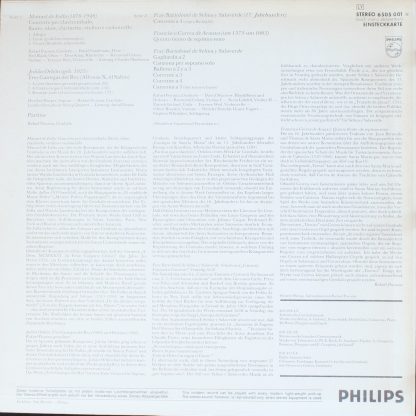Philips 6505 001 - Harpsichord Concerto - Image 2
