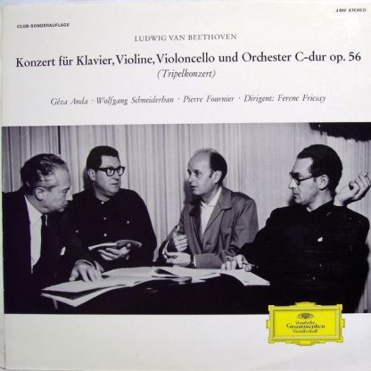 Deutsche Grammophon J 802 - Konzert Für Klavier, Violine, Violon