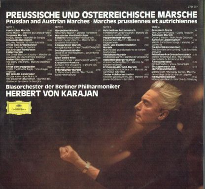 Deutsche Grammophon 2721 077 - Märsche - Prussian And Austrian M - Image 2