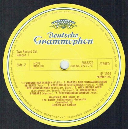 Deutsche Grammophon 2721 077 - Märsche - Prussian And Austrian M - Image 4