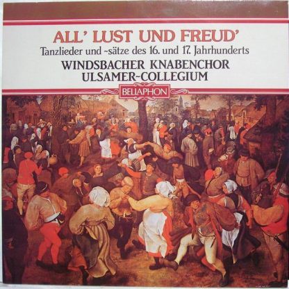 Bellaphon 670 01 006 - All' Lust Und Freud' Tanzlieder Und -Sätz