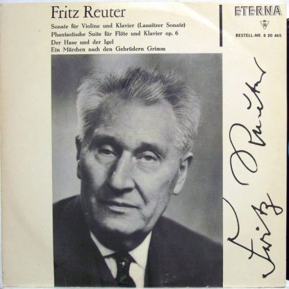 Eterna 8 20 465 - Sonate Für Violine Und Klavier (Lausitzer Sona