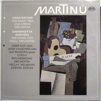 Supraphon 1410 2198 - Concertino For Piano Trio And String Orche