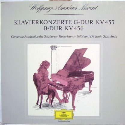 Deutsche Grammophon G 76 835 - Klavierkonzerte G-dur KV 453 / B-