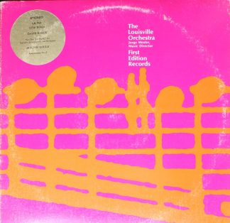 First Edition Records LS-751 - "Le Chat Qui Peche," For Soprano,