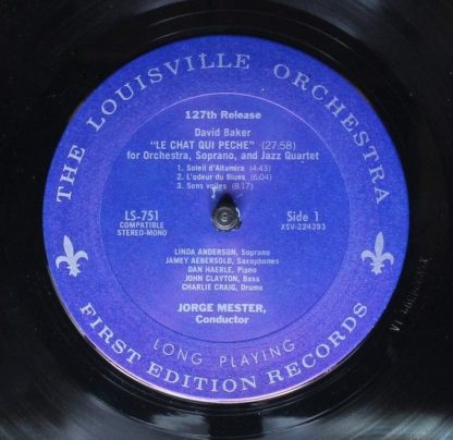 First Edition Records LS-751 - "Le Chat Qui Peche," For Soprano, - Image 3