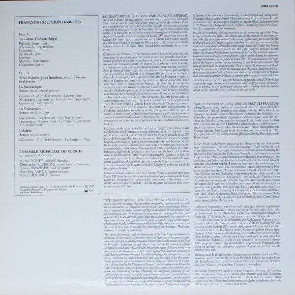 harmonia mundi France HMA 55718 - Concerts Royaux - Image 2