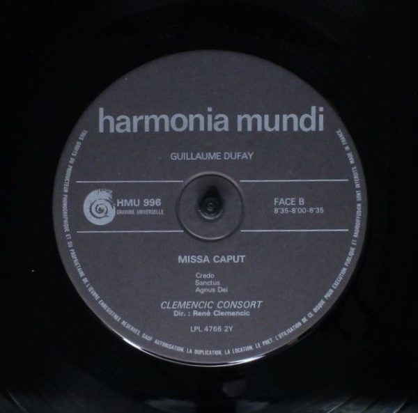 Harmonia Mundi HM 996 - Missa Caput - Image 6
