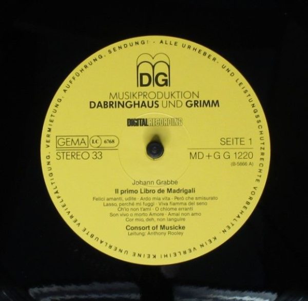 Musikproduktion Dabringhaus Und Grimm MD+G G 1220 - Il Primo Lib - Image 3