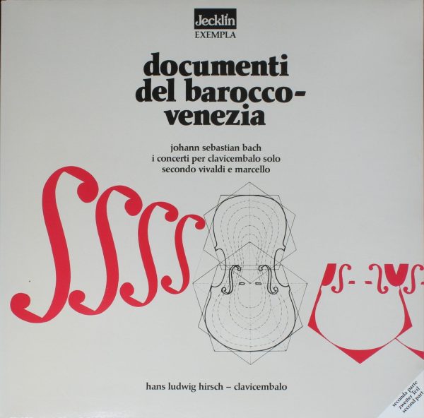 Jecklin Exempla 5006 - Documenti Del Barocco - Venezia: I Concer
