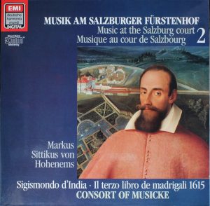 Deutsche Harmonia Mundi 16 9624 1 - Musik Am Salzburger Fürstenh