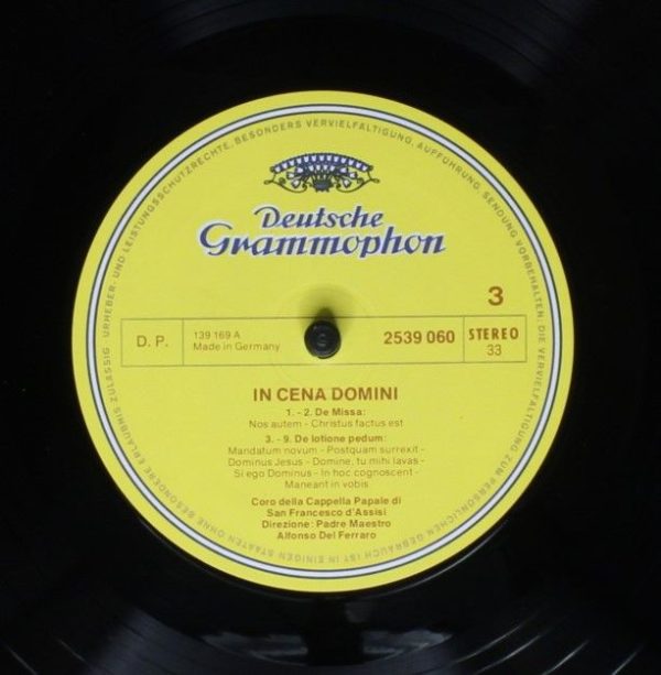 Deutsche Grammophon 2726 004 - Gregorianische Gesänge Aus Assisi - Image 3