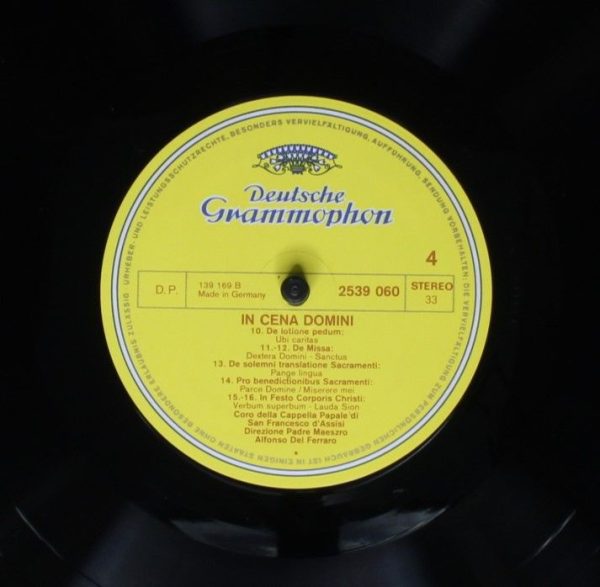 Deutsche Grammophon 2726 004 - Gregorianische Gesänge Aus Assisi - Image 4