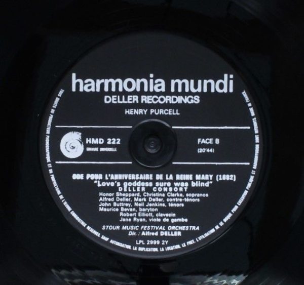 Harmonia Mundi HMU 222 - Ode A Sainte Cécile «Welcome To All The - Image 6