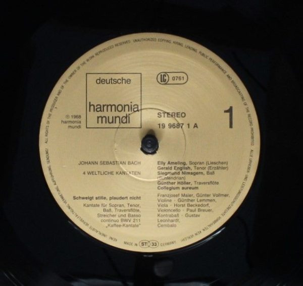Deutsche Harmonia Mundi 1996873 - Bauern-Kantate / Kaffee-Kantat - Image 5