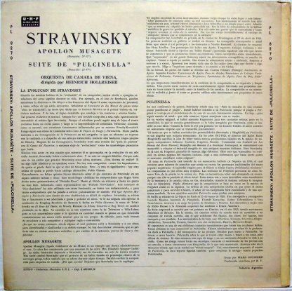 Opus Vox PL 8270 - Apollon Musagète - Pulcinella Suite - Image 3