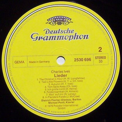 Deutsche Grammophon 2530 696 - Songs • Lieder - Image 7
