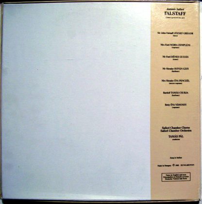 Hungaroton SLPD 12789-91 - Falstaff - Image 3