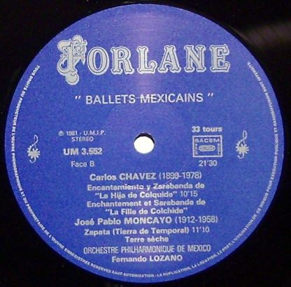 Forlane UM 3.552 - Ballets Mexicains - Image 3