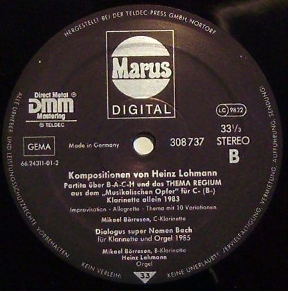 Marus (2) 308 737 - Kompositionen Über B-A-C-H = Compositions On - Image 3