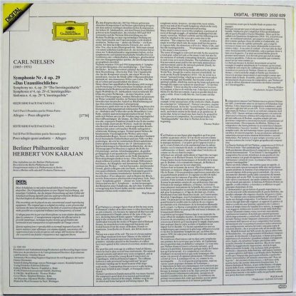 Deutsche Grammophon 2532 029 - Symphonie No. 4 »The Inextinguish - Image 2